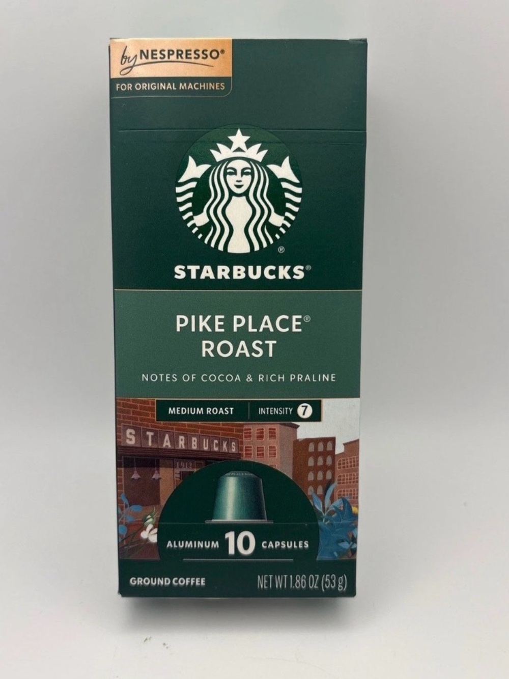Starbucks by Nespresso Original Line Single-Origin pike place Medium Roast